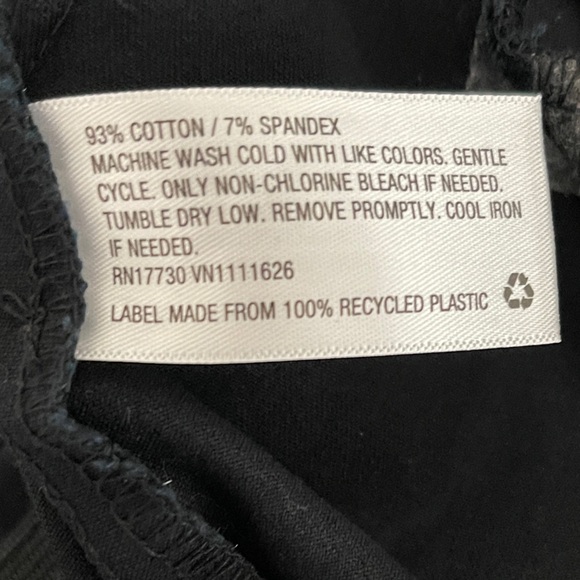 A New Day Women's high rise skinny ankle Capri tapered pull on pants size 4 - Picture 6 of 7